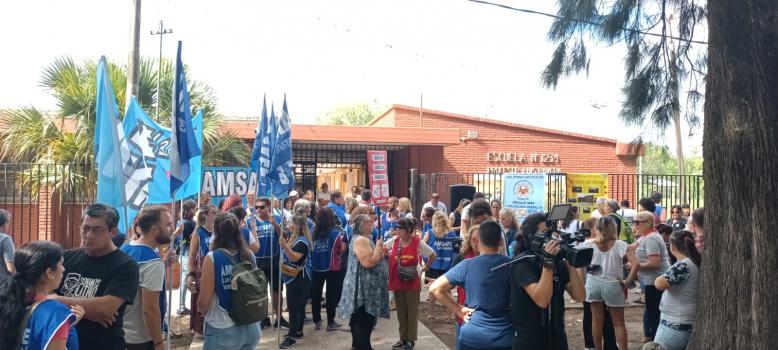 La escuela Ravera no comenzará las clases este miércoles por los robos