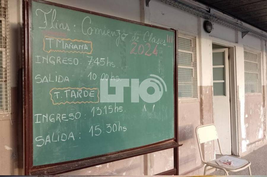 Horario reducido y por turnos en la Escuela Combate del Quebracho por los robos
