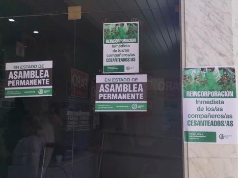 Trabajadores del Registro de la Propiedad ratificaron la continuidad del plan de lucha