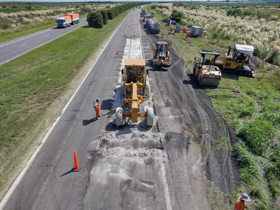Provincia continúa reparando la Autopista Rosario - Santa Fe