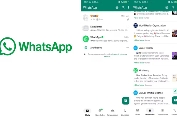 WhatsApp: actualización con un nuevo diseño similar a iPhone