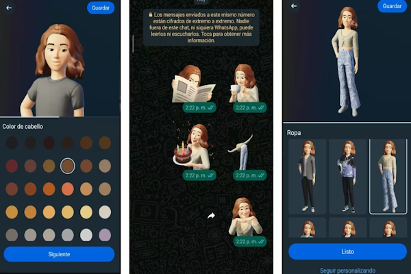 WhatsApp: así creas tu propio avatar para volverlo sticker y foto de perfil