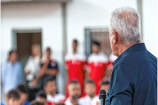 Pumpido pasó por Unión y charló con jugadores y jugadoras
