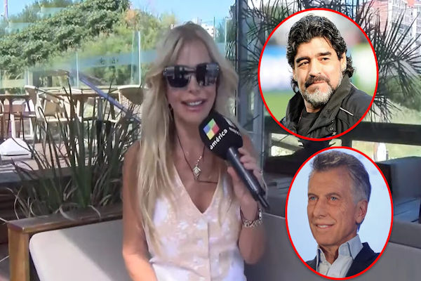 Graciela Alfano contó cómo le fue infiel a Mauricio Macri con Maradona