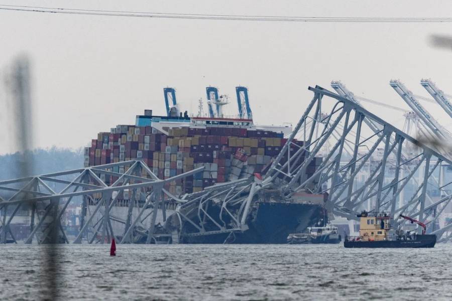 Estados Unidos le concedió a Maryland 60 millones de dólares para reconstruir el puente de Baltimore