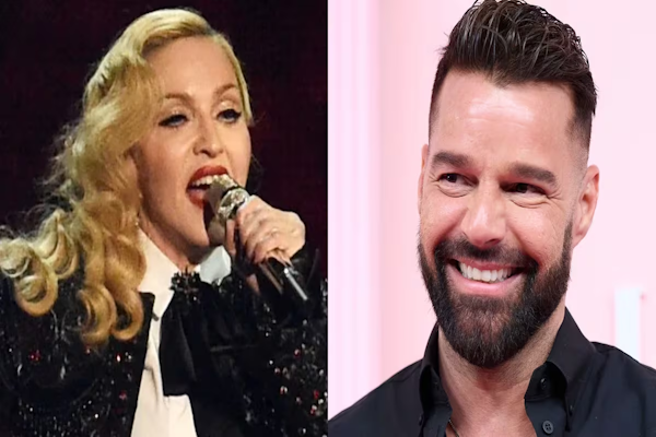 Ricky Martin tuvo una participación inédita en el concierto de Madonna