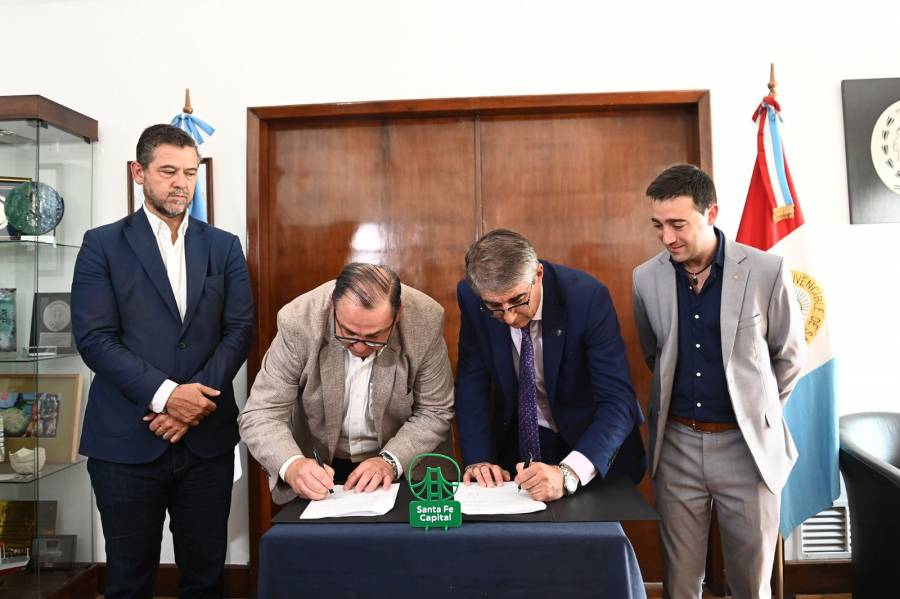 La Municipalidad firmó un convenio con la Provincia para inspeccionar chatarrerías