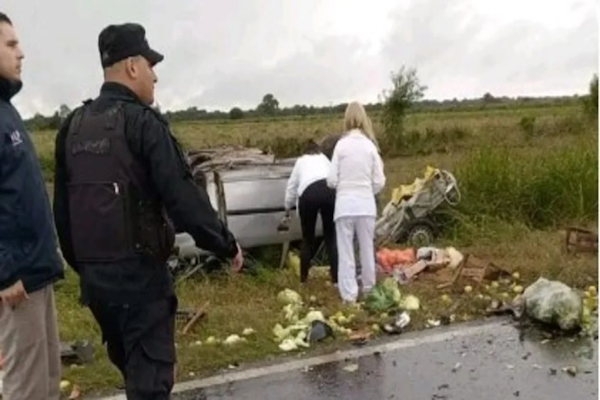 Choque fatal en la Ruta Provincial 4