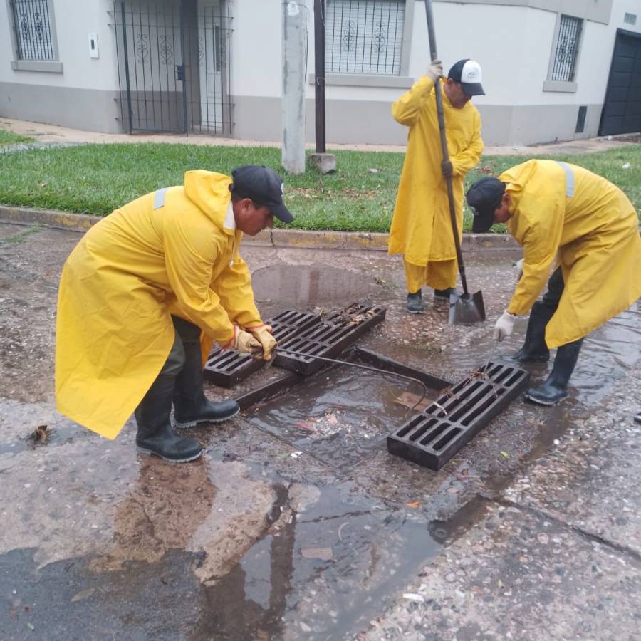 Temporal en Santa Fe: solamente hubo reclamos al municipio por bocas de tormentas tapadas