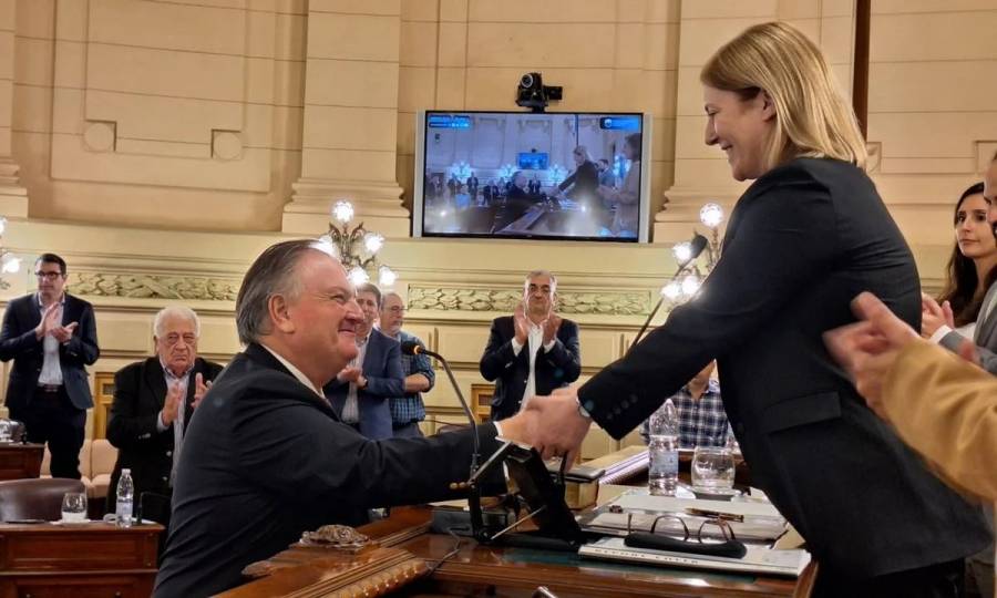Felipe Michlig fue reelecto como Presidente Provisional del Senado 