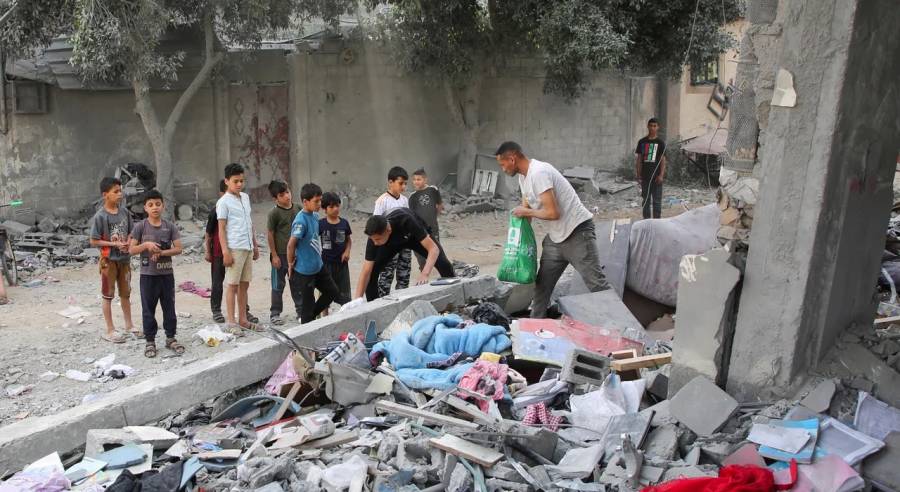 Israel intensificó los ataques aéreos sobre Ráfah