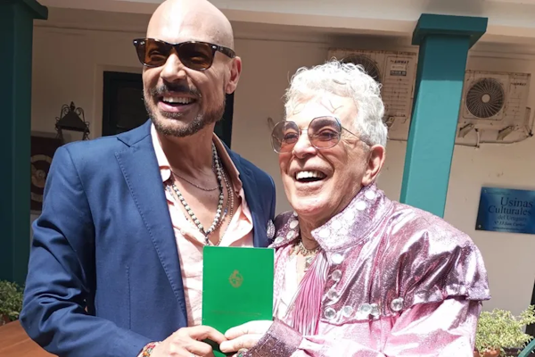 Carlos Perciavalle anunció que será papá a los 82 años