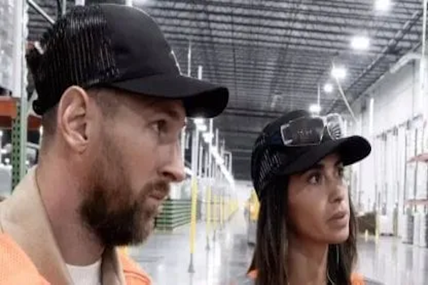 Viral: Lionel Messi operario de fábrica