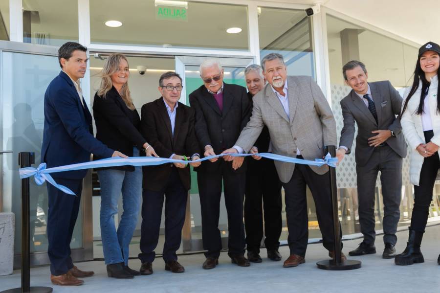 Banco Santa Fe inauguró su sucursal en el Parque Industrial de Sauce Viejo