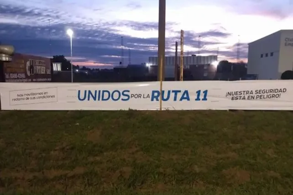 Productores y vecinos harán un abrazo simbólico a la Ruta Nacional 11 
