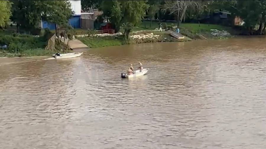 Retoman la búsqueda del joven que desapareció en el Río Colastiné 