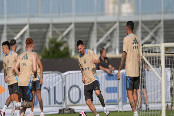 La Selección Argentina continúa su entrenamientos en Miami