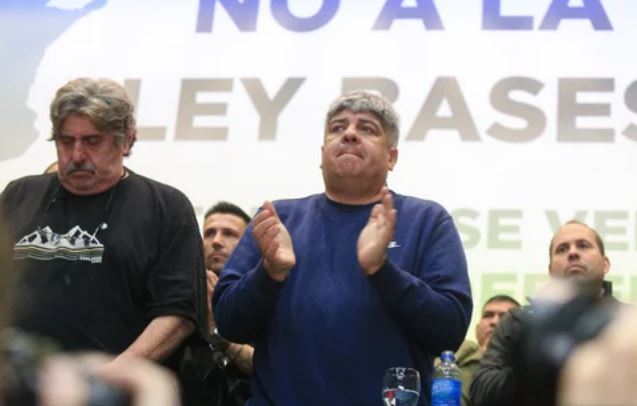 Pablo Moyano lanzó una advertencia a los senadores por la Ley Bases: “Se convierten en héroes o en traidores”