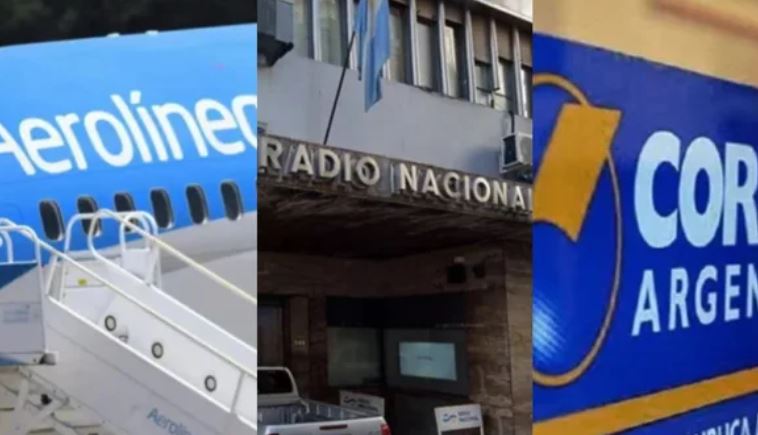 Oficial: no se privatizarán Aerolíneas Argentinas, Correo Argentino, la TV Pública ni Radio Nacional