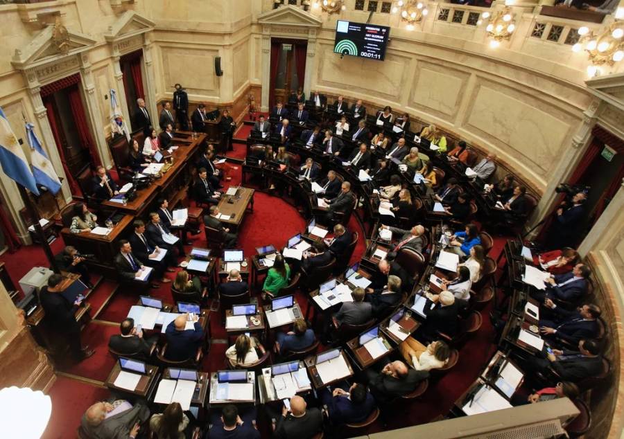Paquete fiscal en el Senado: el Gobierno perdió Ganancias y bienes personales en la votación en particular