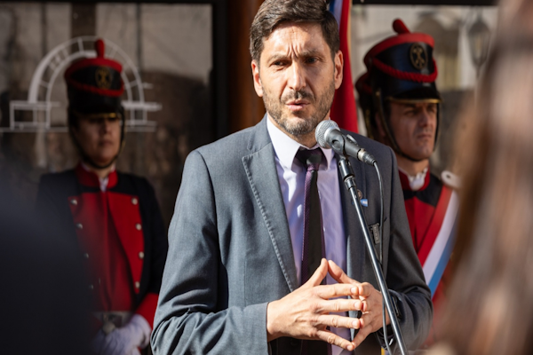 Pullaro encabezó el homenaje al Brigadier Estanislao López 