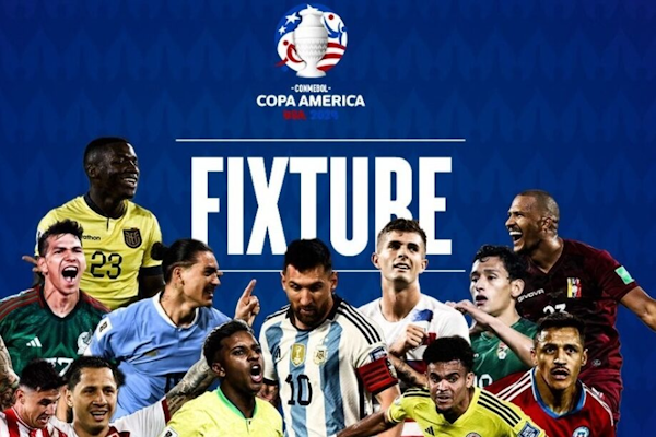 Copa América 2024: fixture y calendario completo