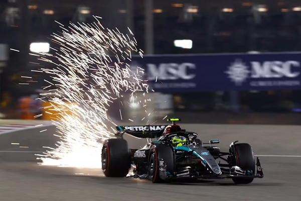 Un mensaje anónimo que acusa a Mercedes de sabotear el auto de Hamilton