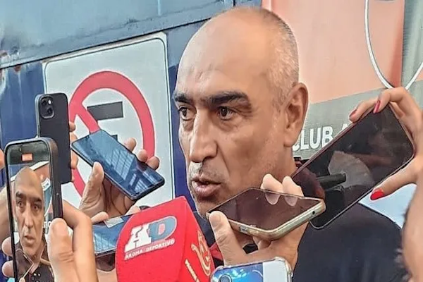 La bronca de Delfino en Colón