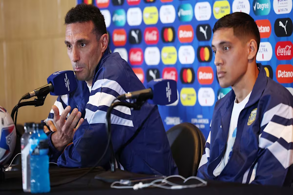 Scaloni habló antes del partido ante Chile