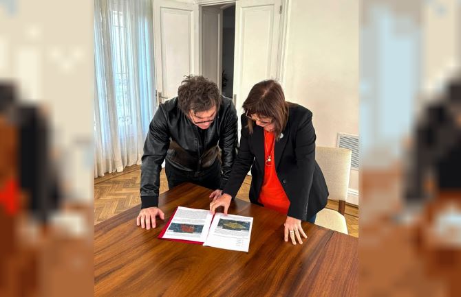 El Presidente y Bullrich repasaron el trabajo que se está haciendo para la búsqueda de Loan