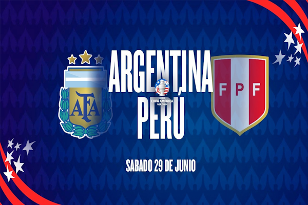 Argentina vs. Perú por la Copa América: hora, TV y posibles formaciones