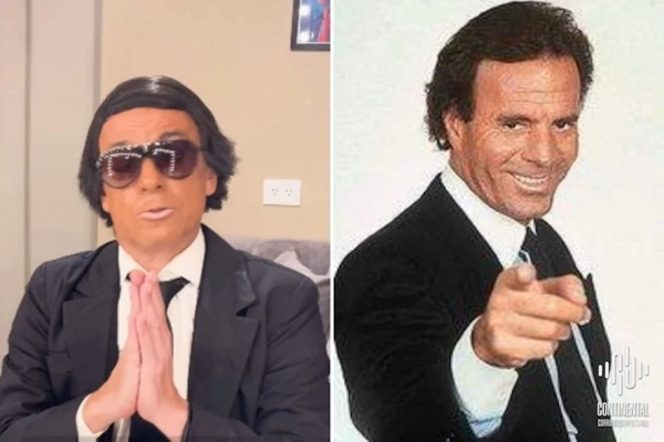 Martín Bossi imita a Julio Iglesias: 