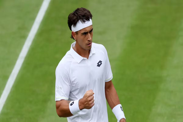 Wimbledon: las declaraciones de Comesaña tras avanzar a tercera ronda