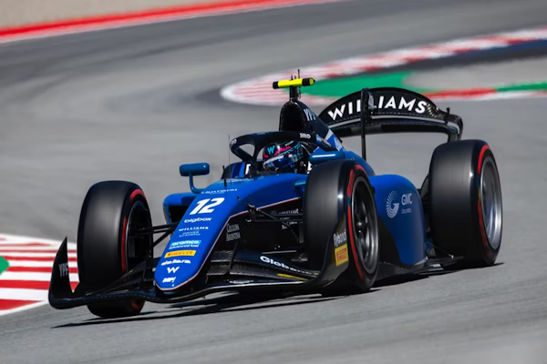 F2: Franco Colapinto coronó un día soñado en Silverstone
