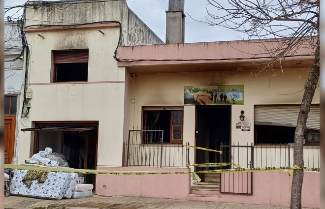 Tragedia en Uruguay: diez personas murieron al incendiarse un geriátrico