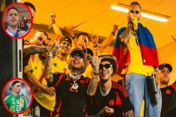 Se filtró un video de Maluma insultando al Dibu Martínez y a hinchas argentinos