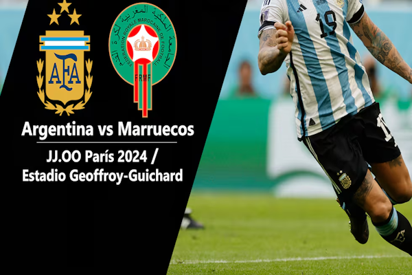 Argentina Sub 23 vs. Marruecos, por Juegos Olímpicos 2024
