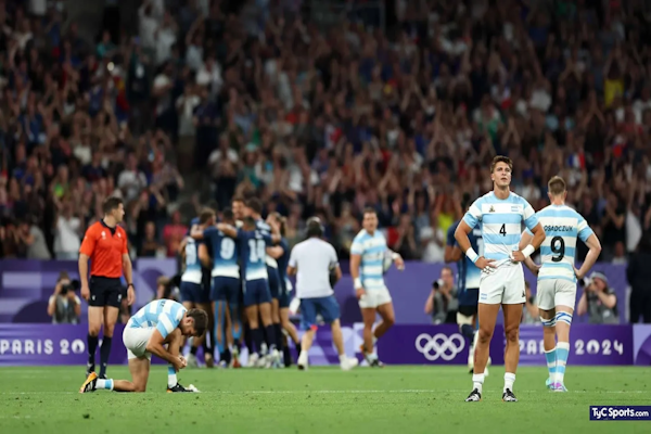 JJ. OO: dura derrota de Los Pumas 7s ante Francia sin chances de medalla 