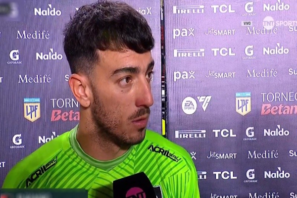Ramiro Macagno y la frustración por el gol del empate