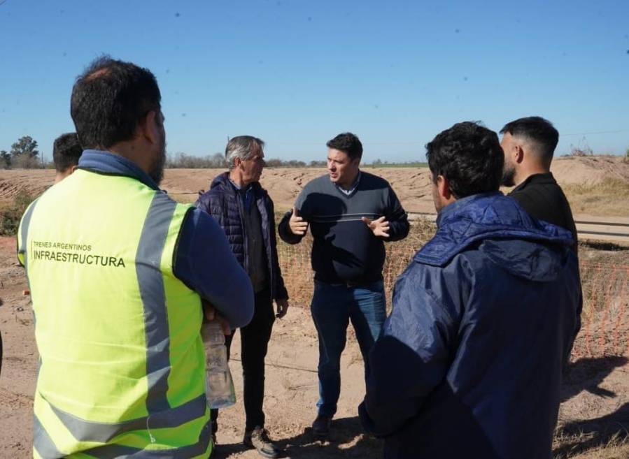 Arrancaron las obras de pavimentación en los desvíos del circunvalar de la Ruta 70