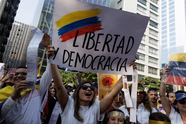 Masiva marcha de venezolanos en 300 ciudades del mundo