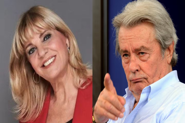 Teté Coustarot recordó el encuentro que tuvo con Alain Delon