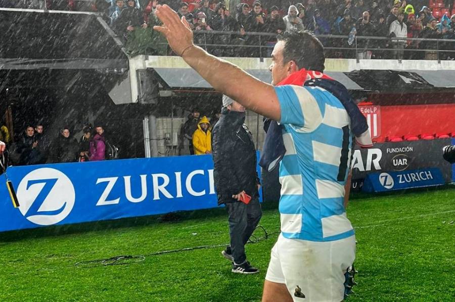 La emotiva despedida de Agustín Creevy en Los Pumas