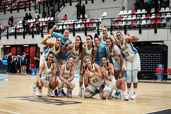 Sudamericano femenina de basquet: Argentina derrotó a Uruguay
