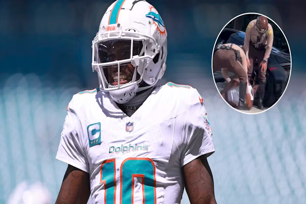 El video del arresto de una estrella de la NFL