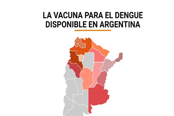 Guía de la vacuna contra el dengue en la Argentina