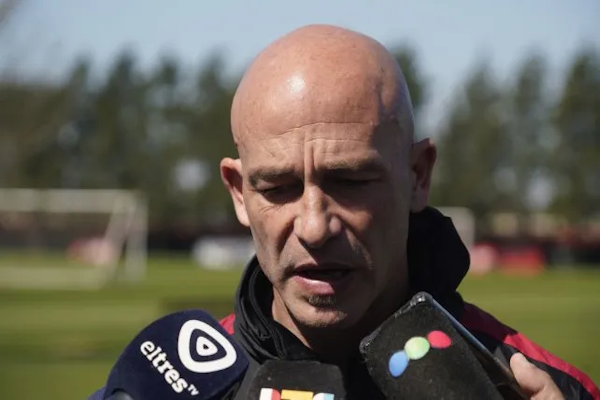 Méndez destacó la sequía de goles que sufre Newell ´s