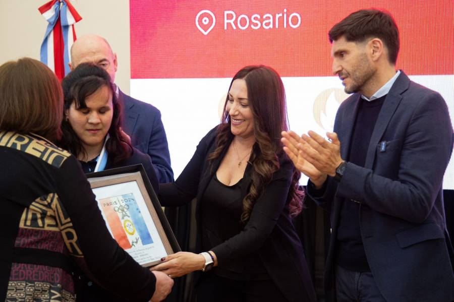 “Cuando vemos a un santafesino competir en el mundo sentimos orgullo de pertenecer a esta provincia”