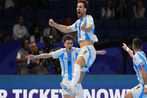 Mundial de futsal: cuándo jugará Argentina la semifinal ante Francia