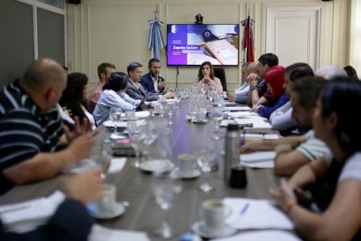 Apps de viajes: concejales recibieron a funcionarios del Ejecutivo Municipal
